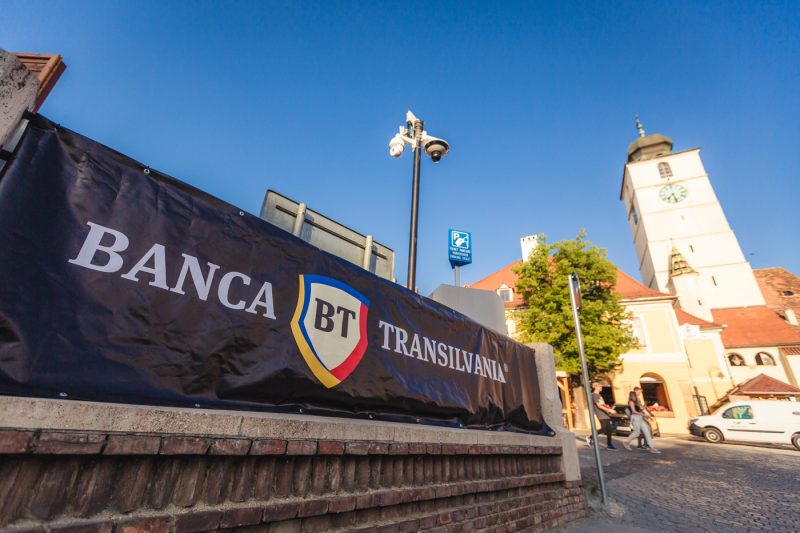 Identitate de brand pentru Banca Transilvania, in cadrul Festivalului International de Teatru FITS Sibiu 2019