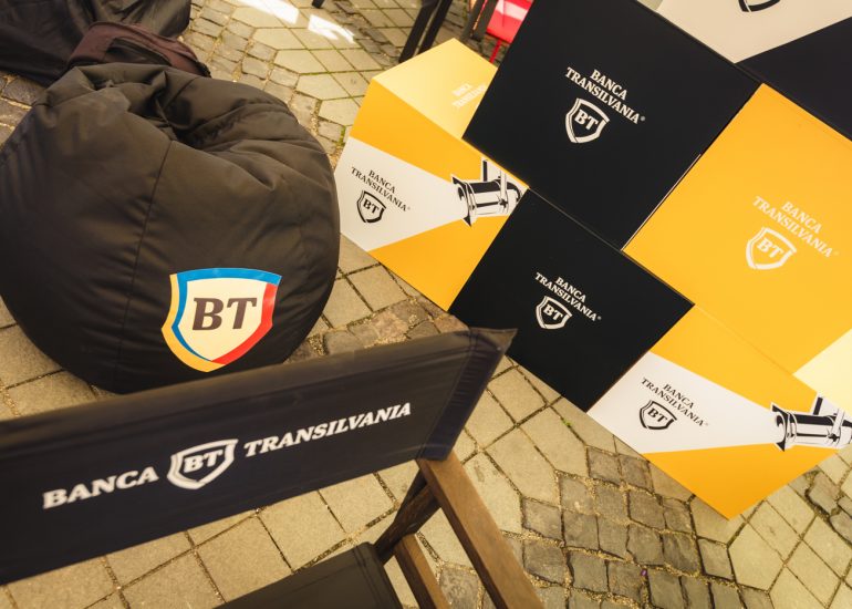 Identitate de brand pentru Banca Transilvania, in cadrul Festivalului International de Teatru FITS Sibiu 2019