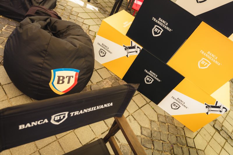 Identitate de brand pentru Banca Transilvania, in cadrul Festivalului International de Teatru FITS Sibiu 2019