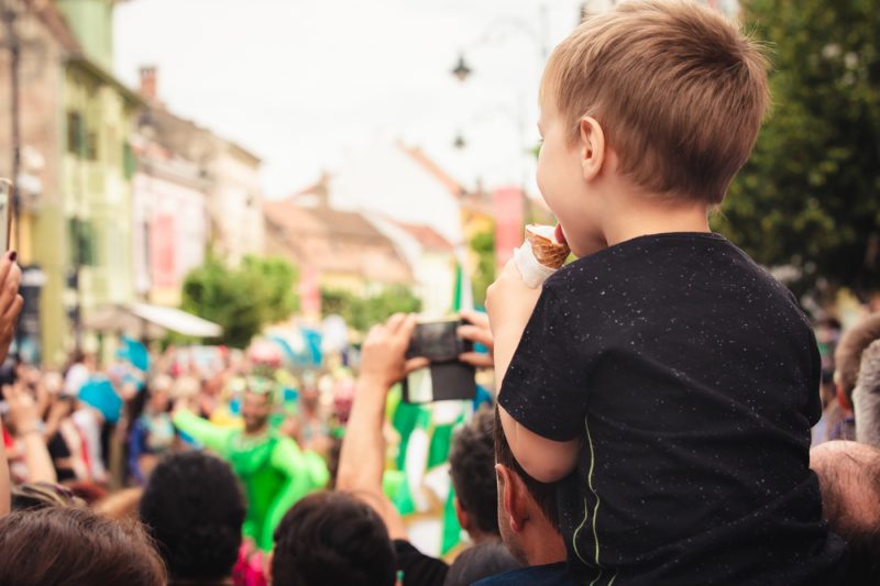 Identitate de brand pentru Banca Transilvania, in cadrul Festivalului International de Teatru FITS Sibiu 2019