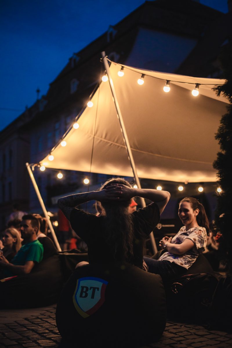 Identitate de brand pentru Banca Transilvania, in cadrul Festivalului International de Teatru FITS Sibiu 2019