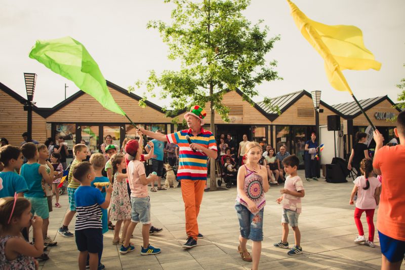 Identitate de brand pentru Banca Transilvania, in cadrul Festivalului International de Teatru FITS Sibiu 2019