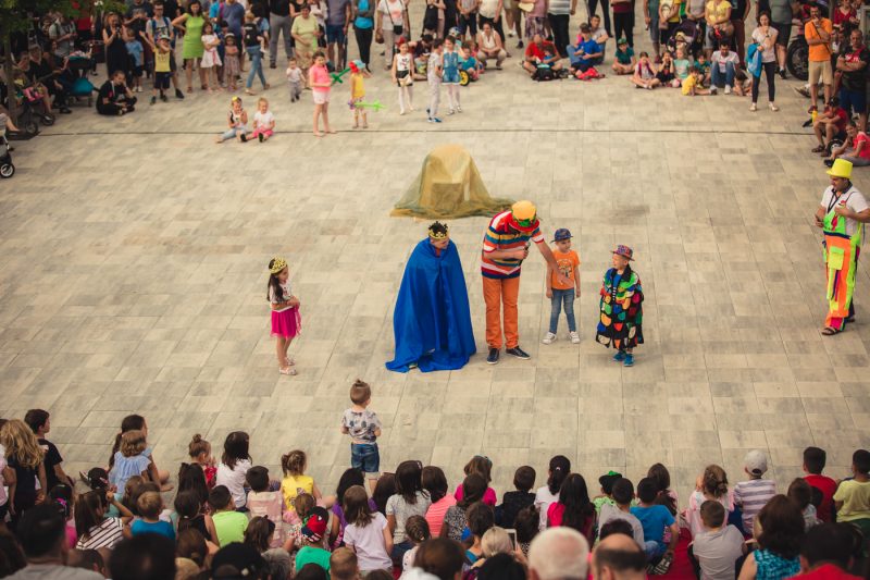 Identitate de brand pentru Banca Transilvania, in cadrul Festivalului International de Teatru FITS Sibiu 2019