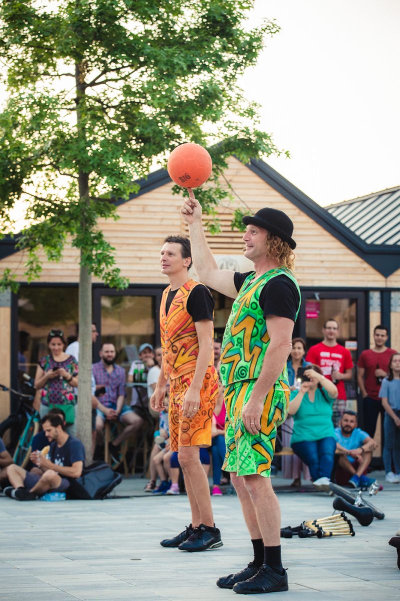 Identitate de brand pentru Banca Transilvania, in cadrul Festivalului International de Teatru FITS Sibiu 2019