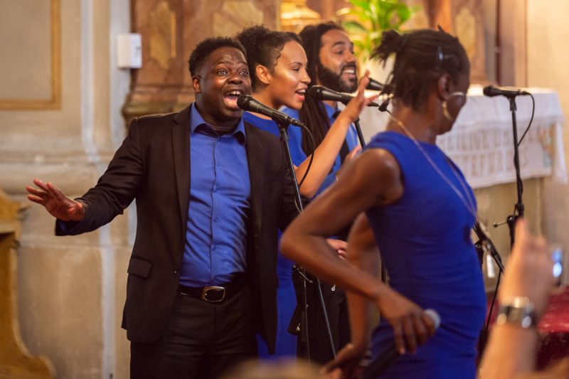 Concert CK Gospel Choir in Biserica Ursulinelor Sibiu, in cadrul Festivalului International de Teatru de la Sibiu