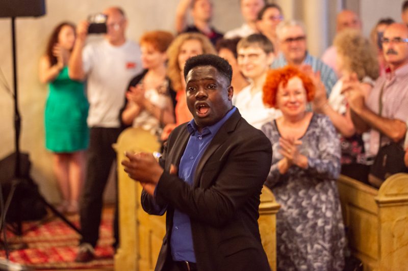 Concert CK Gospel Choir in Biserica Ursulinelor Sibiu, in cadrul Festivalului International de Teatru de la Sibiu