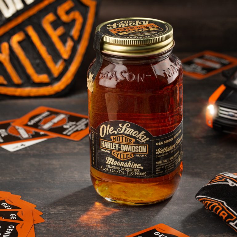 Ole Smoky Harley Davidson product photography