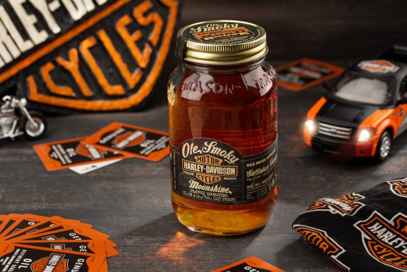 Ole Smoky Harley Davidson product photography
