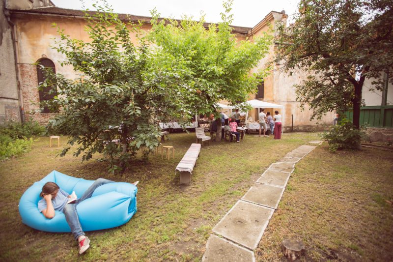 Sinagoga Medias - targ de pe valea Hartibaciului