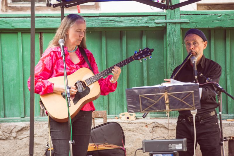 Sinagoga Medias - targ de pe valea Hartibaciului