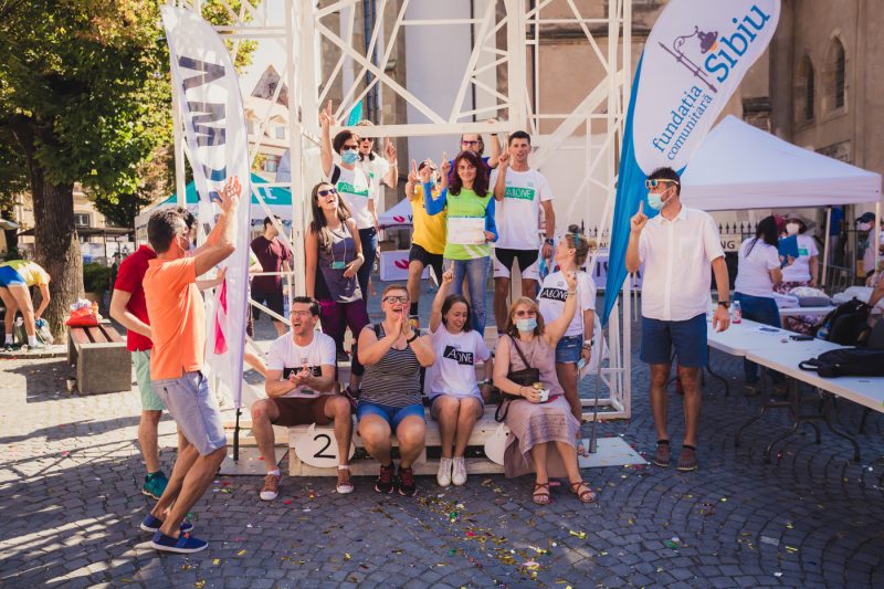 Fotografie eveniment filantropic - Maratonul International Sibiu